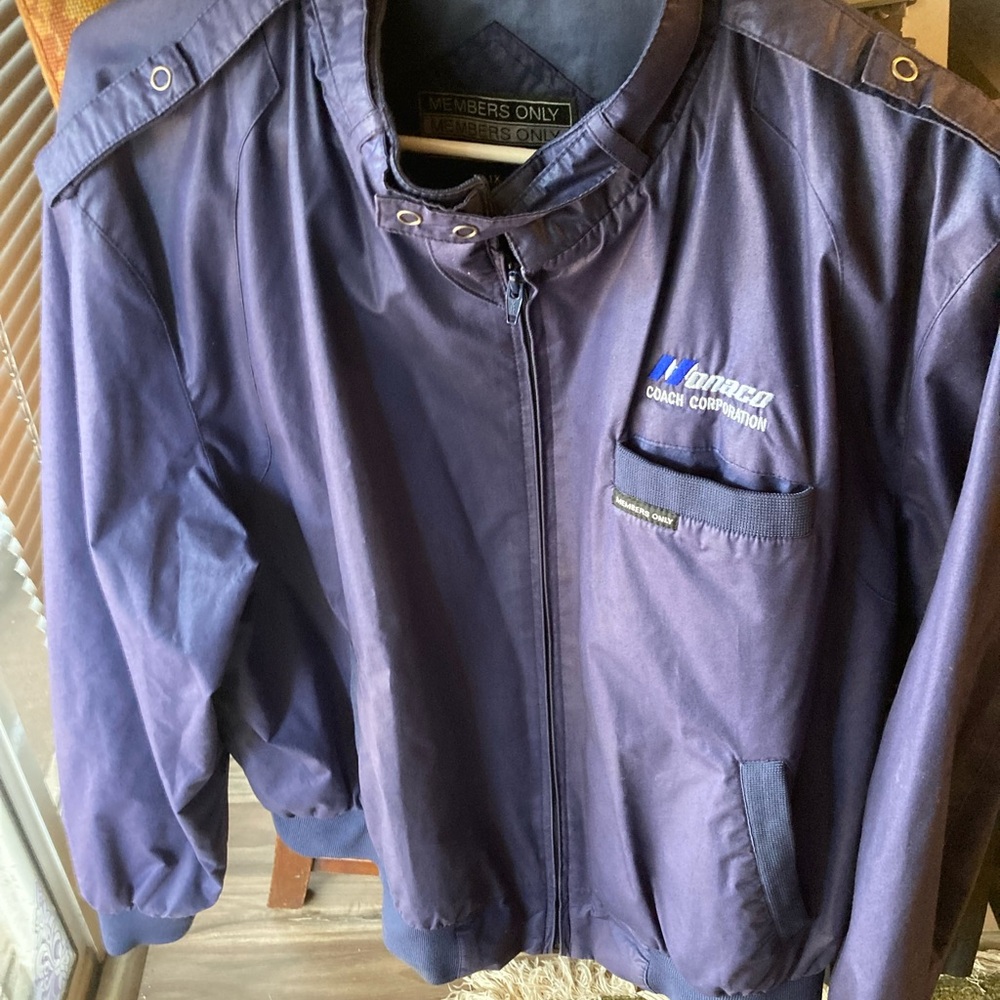 Members Only Blue Jacket